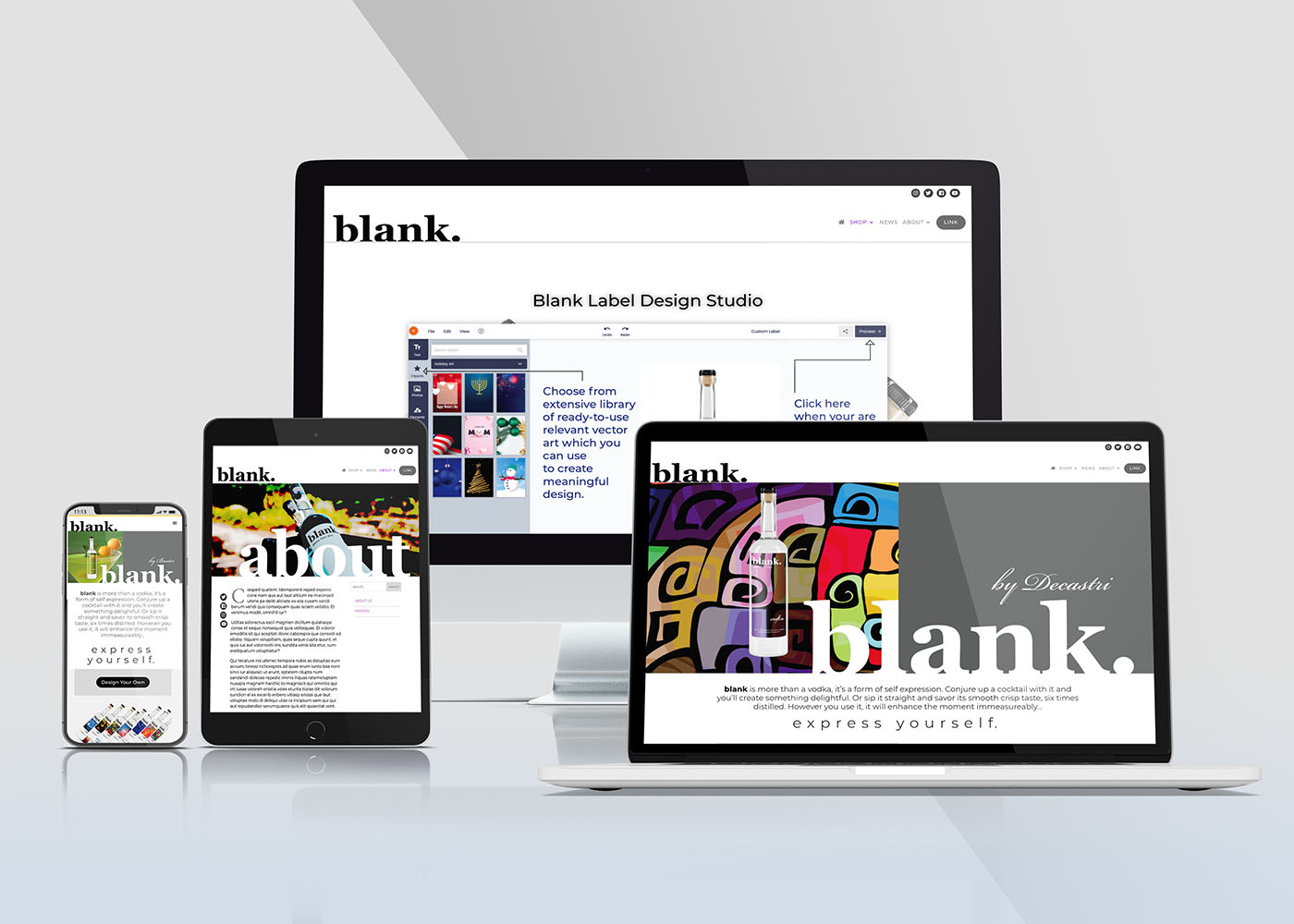 A Blank Site